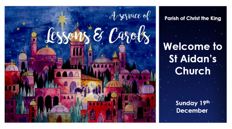 Sunday December 19th St Aidans