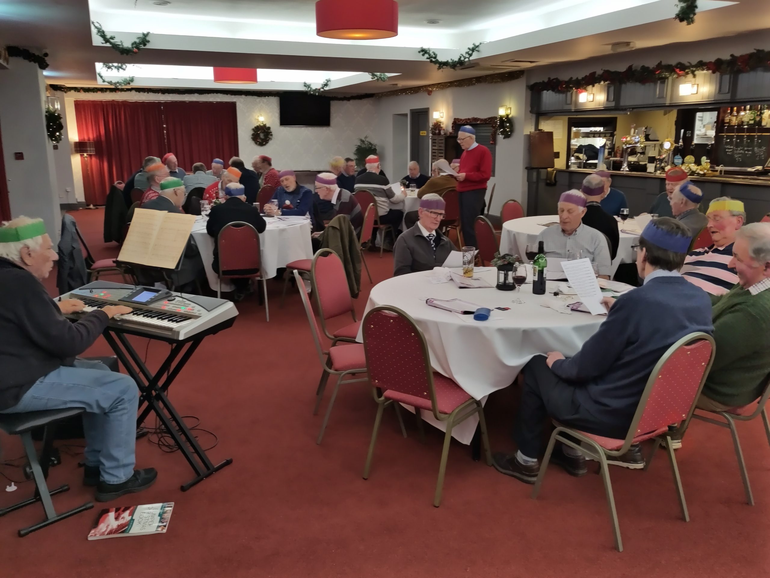 Men's group Christmas dinner